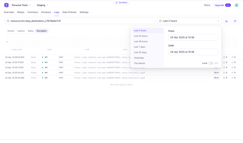 Evervault
			           ux ui design