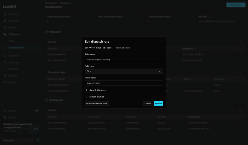 Livekit screen example