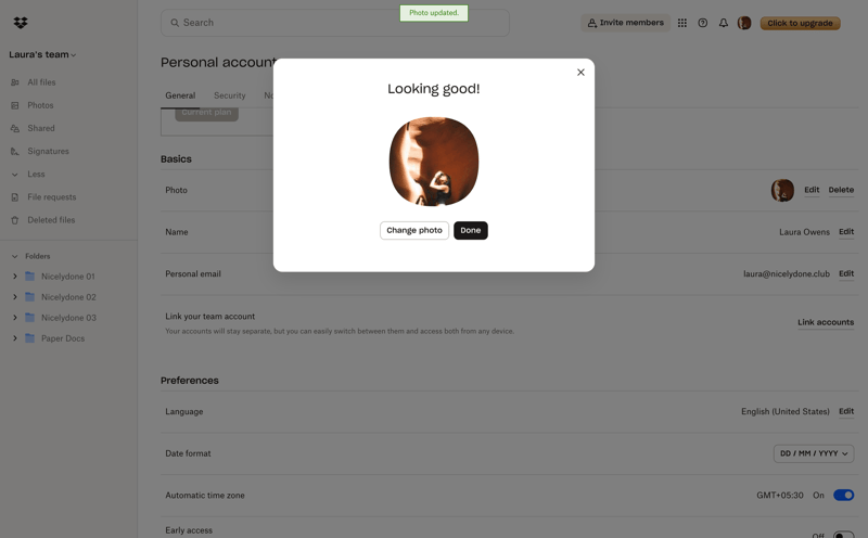 Dropbox
			          ux ui design