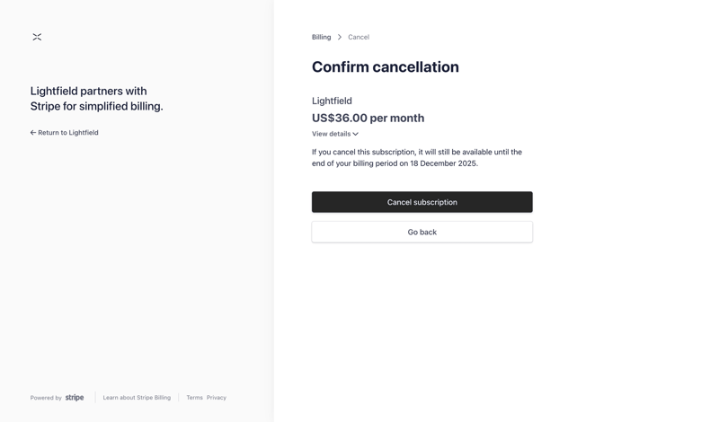 Lightfield screen example