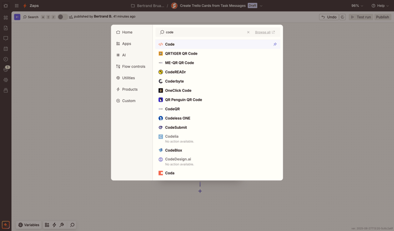 Zapier
			      ux ui design