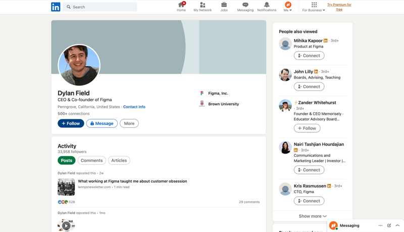 Linkedin
			       ux ui design