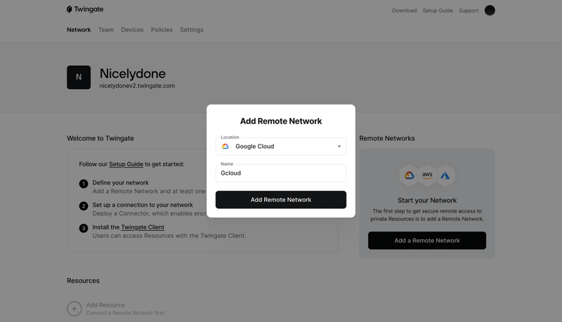 Twingate
			      ux ui design