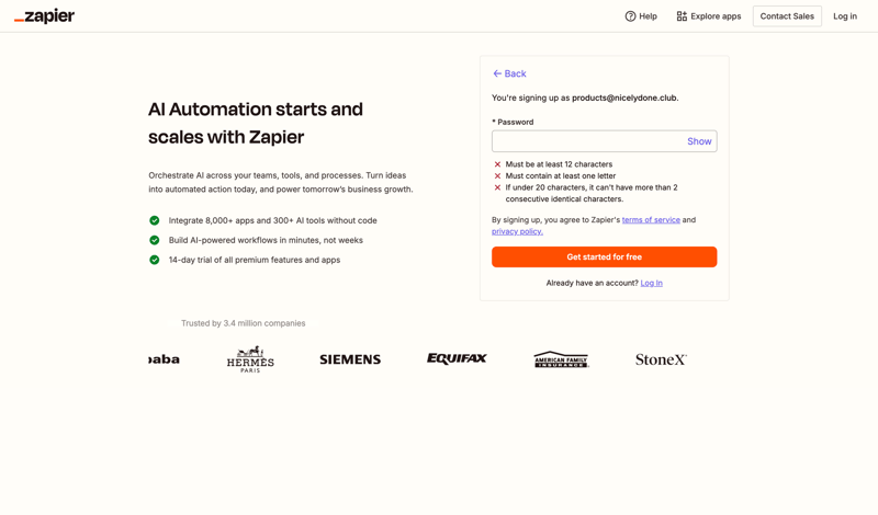 Zapier
			        ux ui design