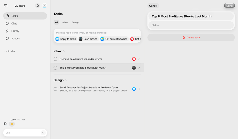 Cobot
			  ux ui design
