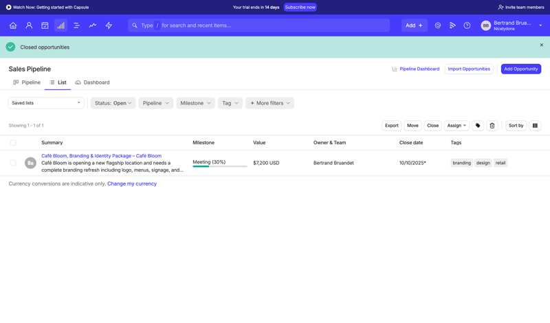 Capsule
			      ux ui design