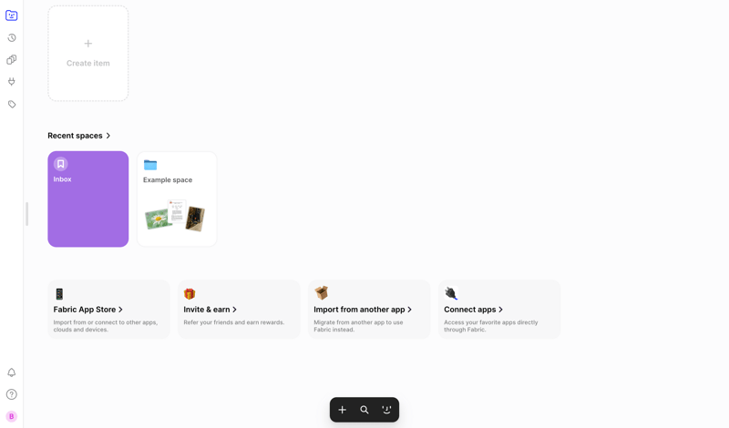 Fabric screen example