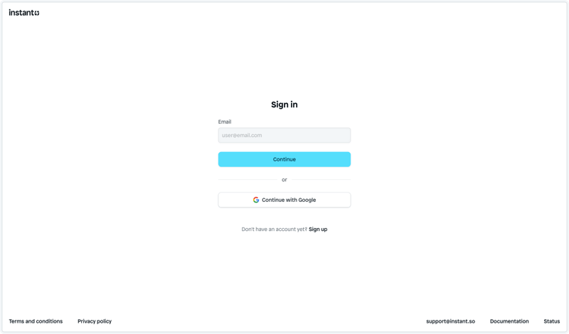 Instant
			           ux ui design