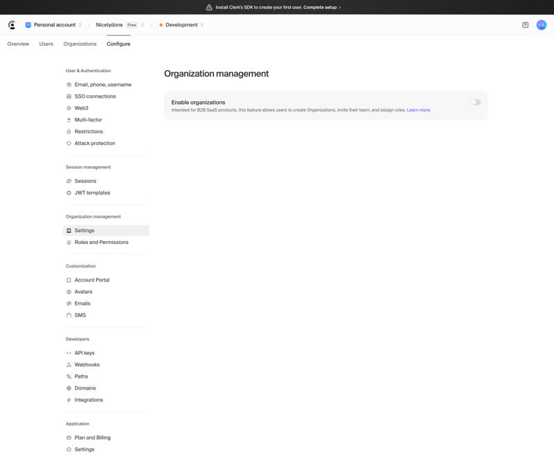 Clerk
			          ux ui design