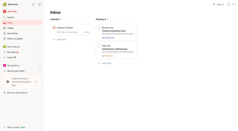 Todoist
			        ux ui design