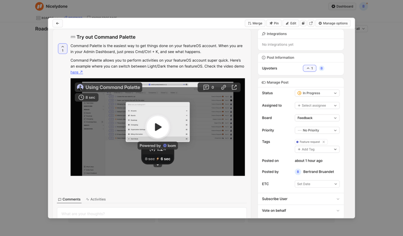 FeatureOS
			      ux ui design