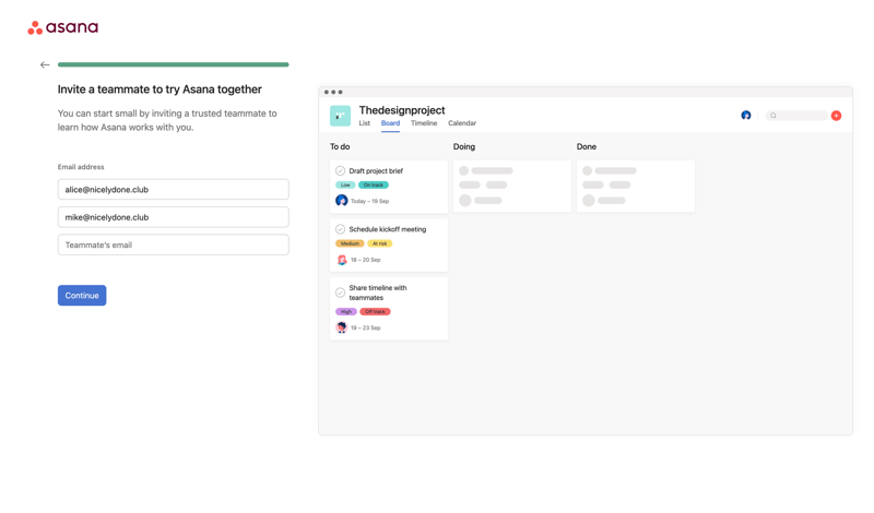 Asana
			          ux ui design