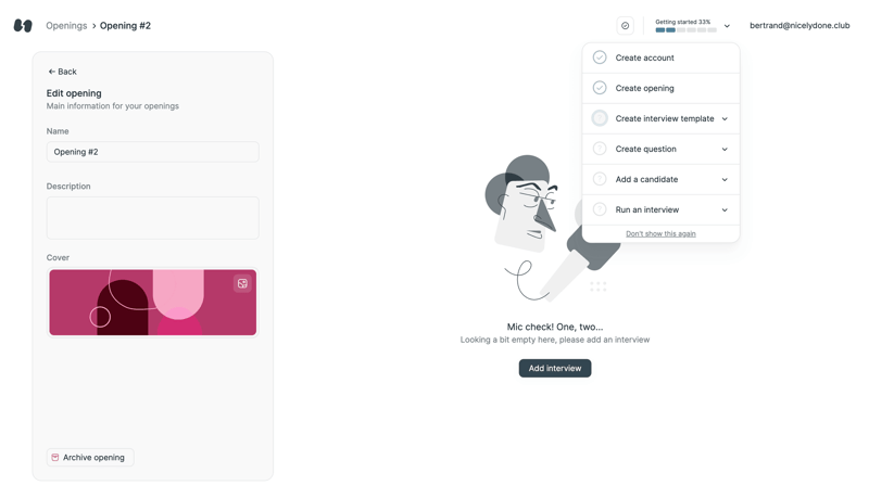 Hireproof
			        ux ui design