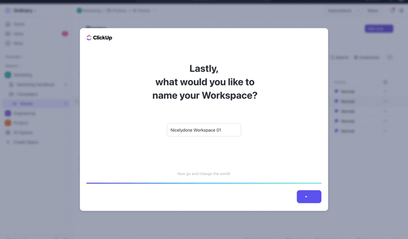 ClickUp
			     ux ui design
