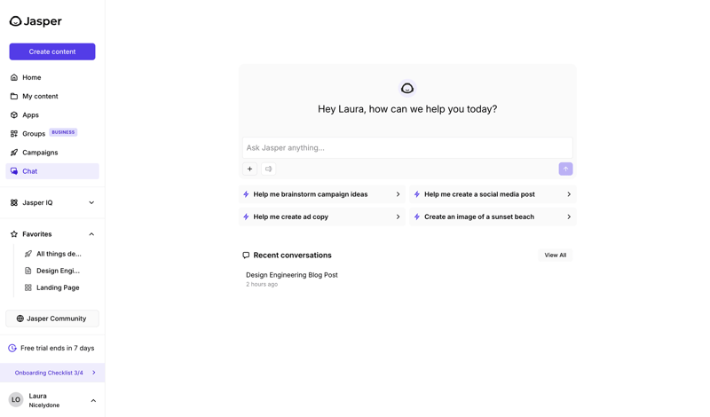 Jasper
			       ux ui design