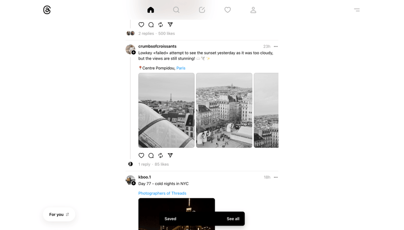 Threads
			          ux ui design