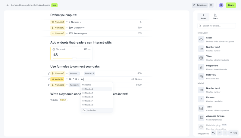 Decipad
			      ux ui design