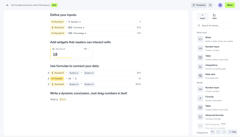 Decipad
			        ux ui design