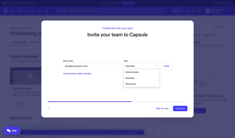 Capsule
			   ux ui design