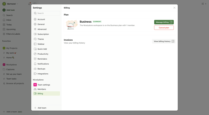 Todoist
			       ux ui design