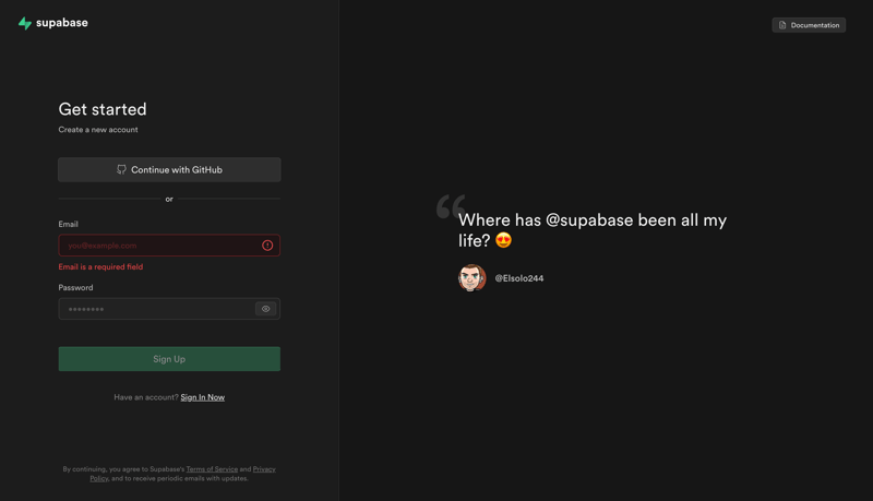 Supabase
			        ux ui design