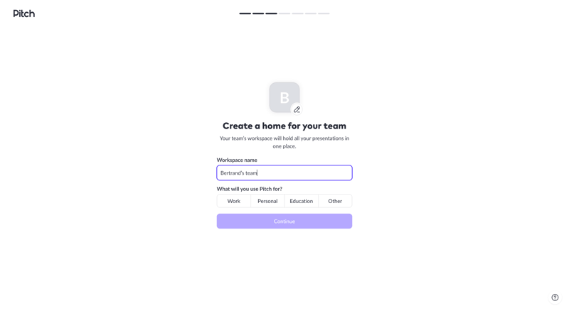 Pitch
			      ux ui design