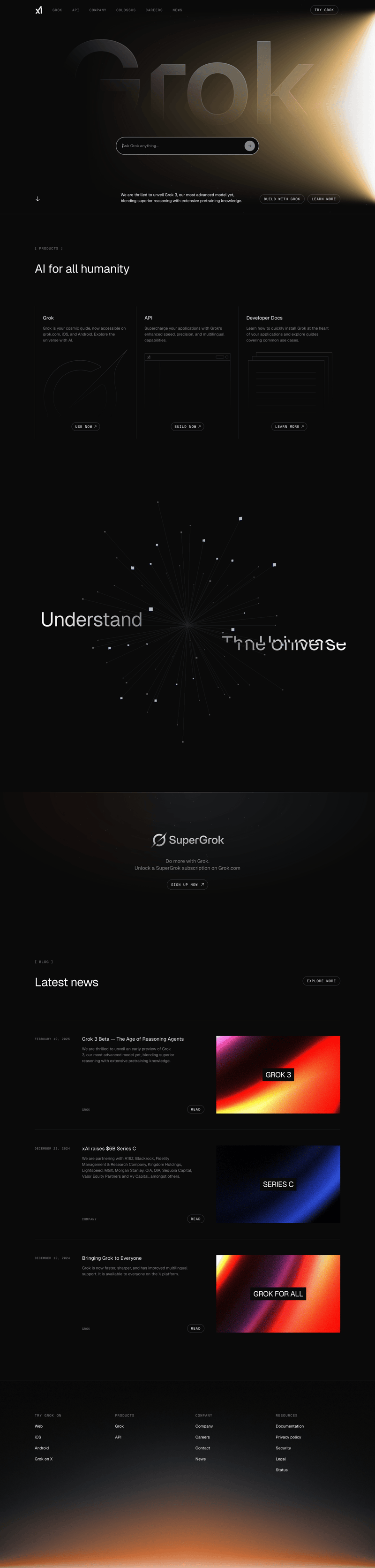 Grok
				 page example