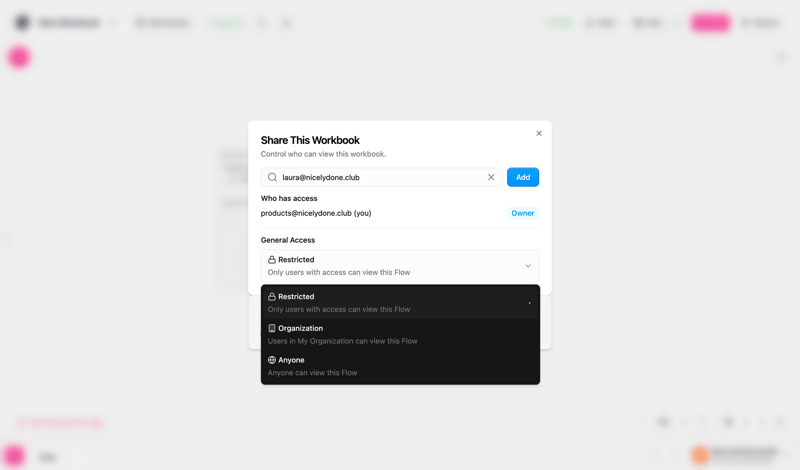 Gumloop screen example