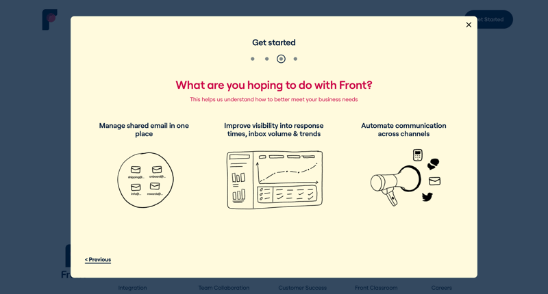 Front
			      ux ui design