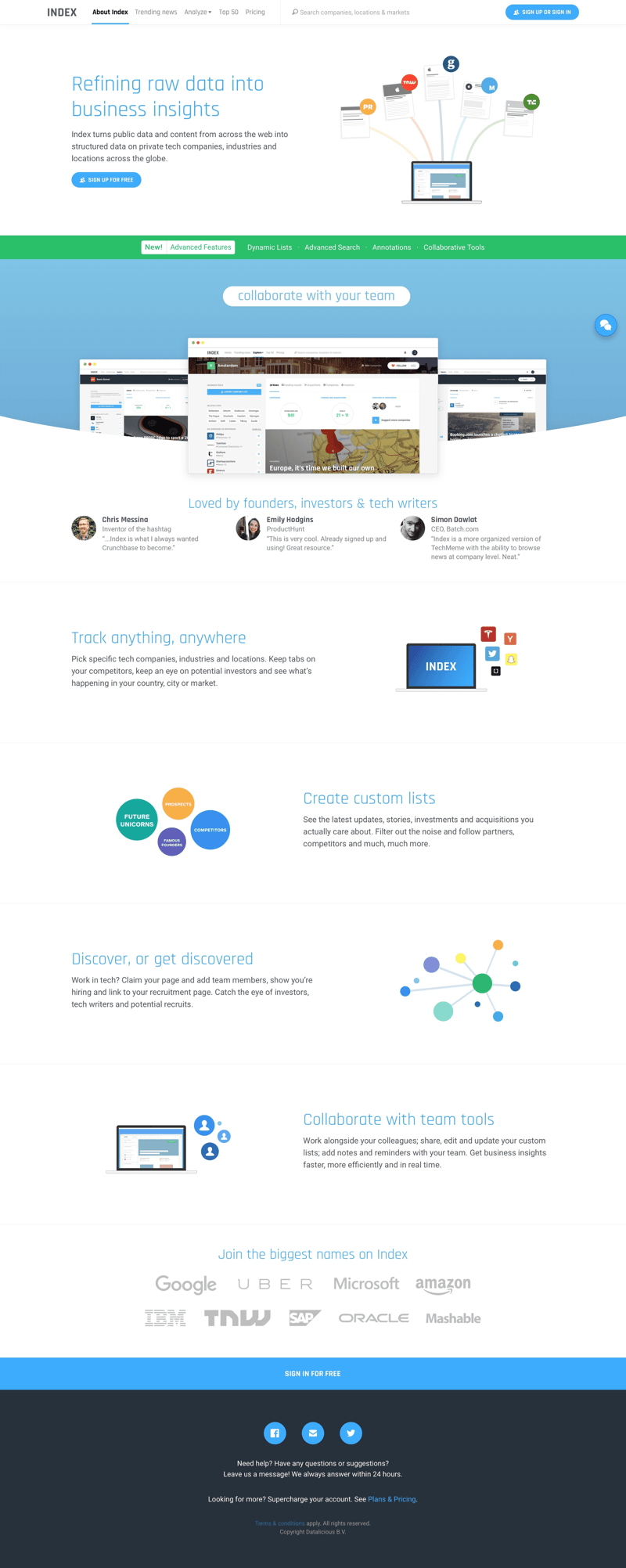 Index
				 page example