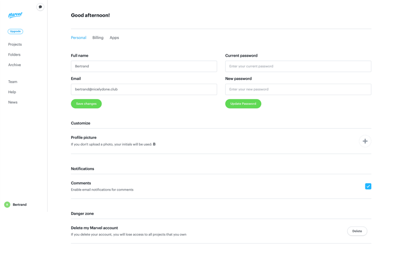 Marvel
			              ux ui design