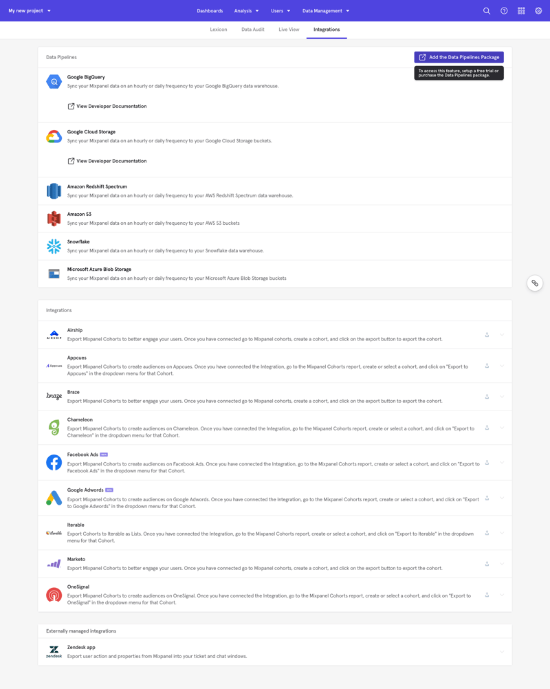 Mixpanel
			          ux ui design