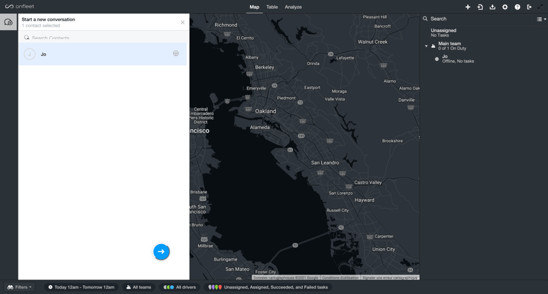 Onfleet
			    ux ui design