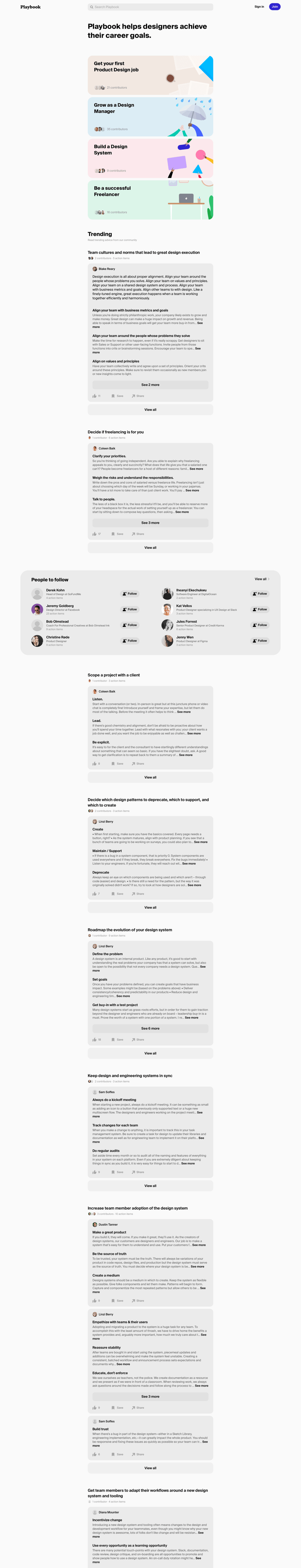 Playbook
page example