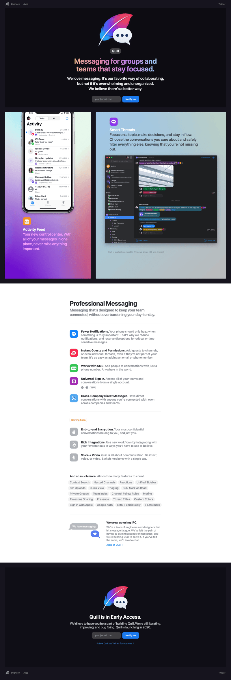 Quill
				 page example