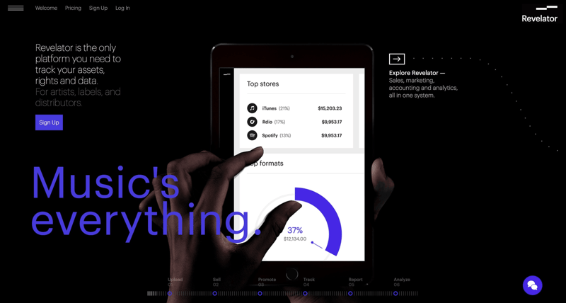 Revelator
				 page example