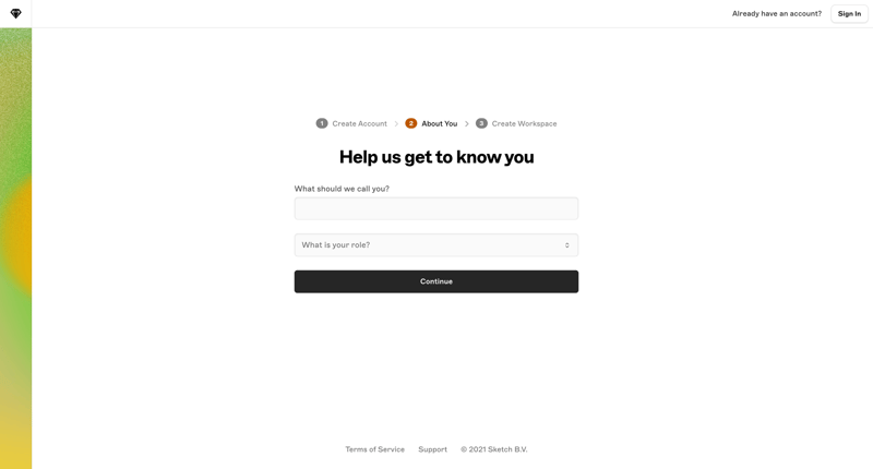 Sketch
			     ux ui design