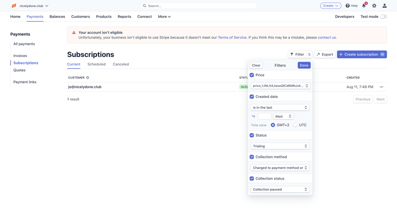 Stripe
			     ux ui design