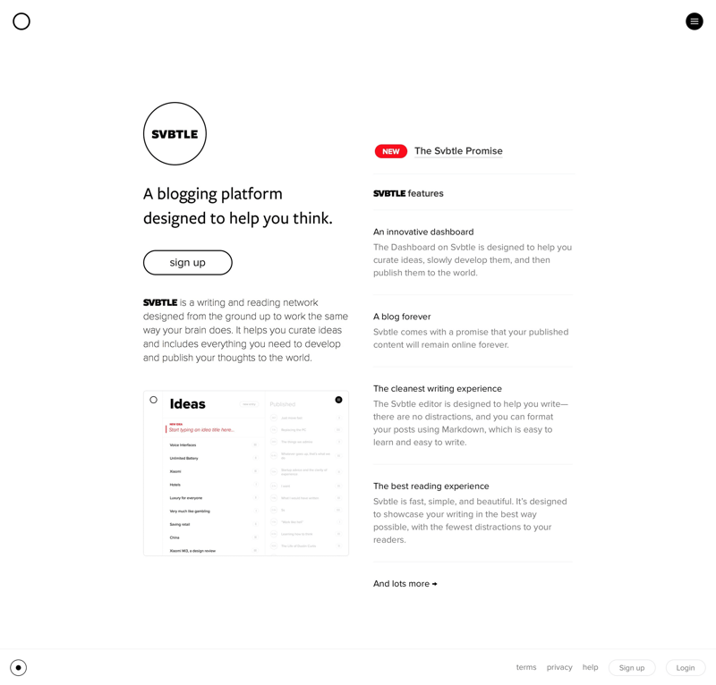 Svbtle
			 ux ui design