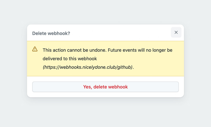 Github
				alert ui component