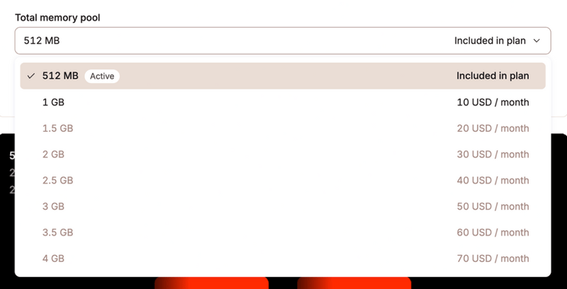 Kinsta
			configuration ui component