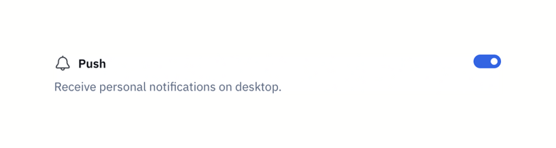 Huly
				toggle/switch ui component