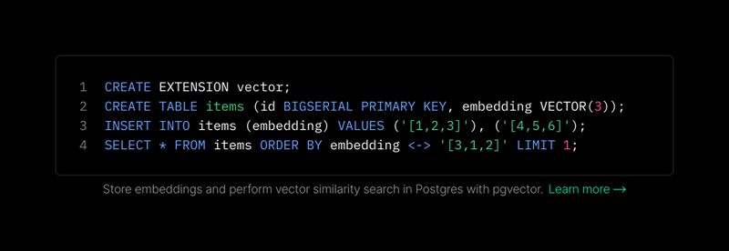 Neon
				code block ui component
