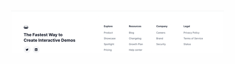 Arcade
				footer ui component