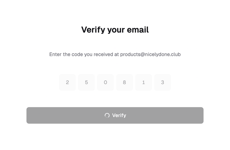 Rayon
				input code ui component