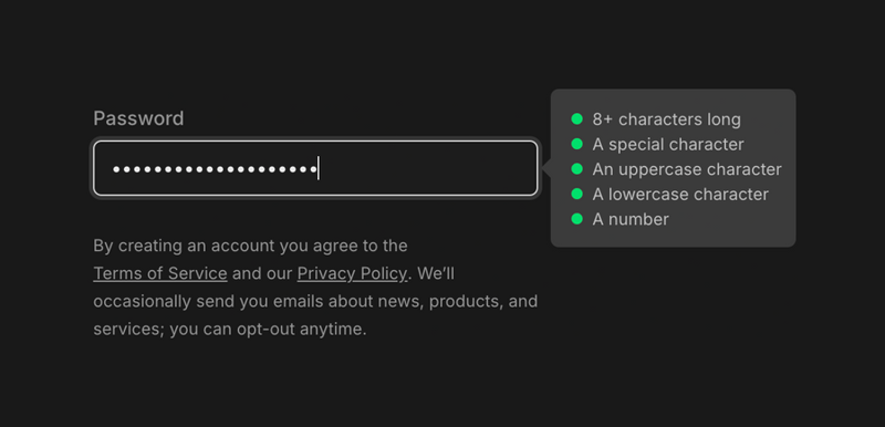 Neon
				tooltip ui component