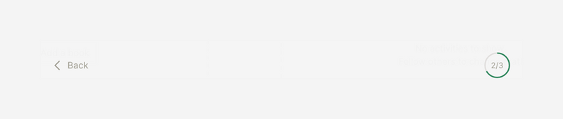 Literal
				progress indicator ui component
