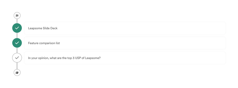 Leapsome
				timeline & history ui component
