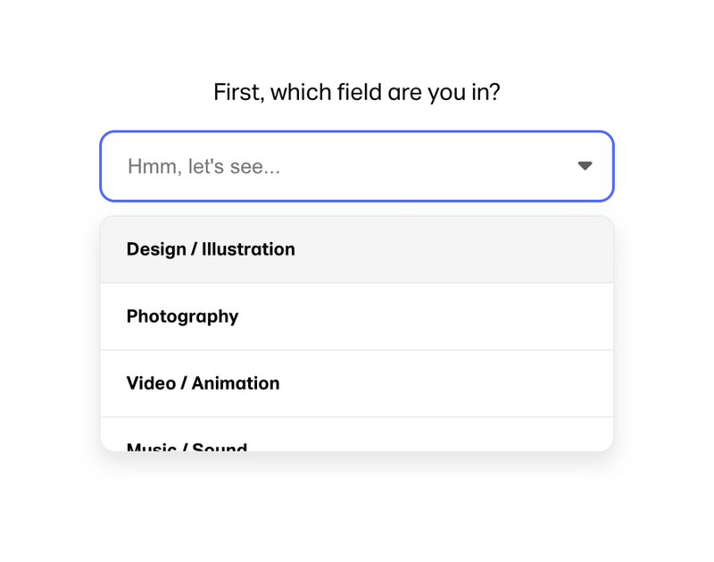 WeTransfer
				input select ui component