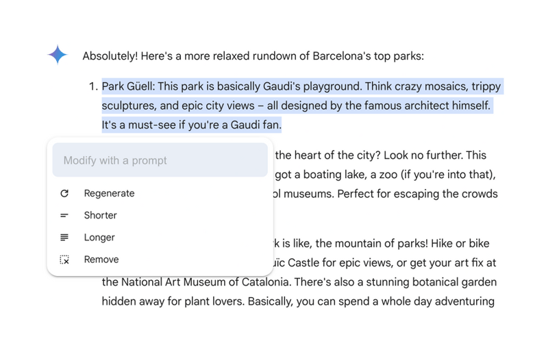 Gemini
				artificial intelligence ui component